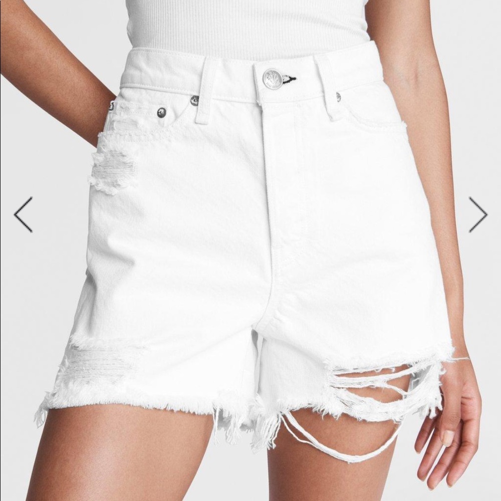 Rag & Bone High Rise Shorty Short